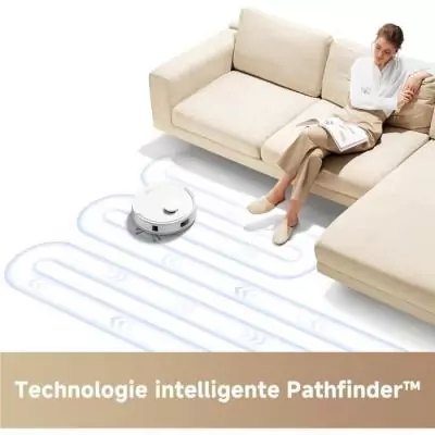 Aspirateur Robot Dreame MOVA E20: Puissance d'Aspiration de 5 000 Pa
