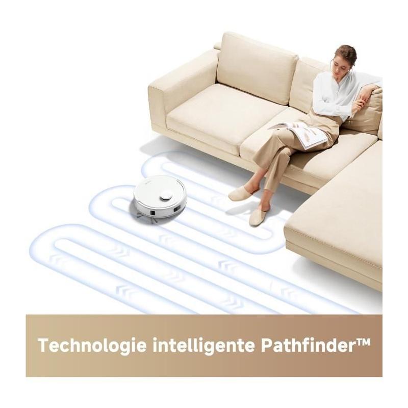 Aspirateur Robot Dreame MOVA E20: Puissance d'Aspiration de 5 000 Pa