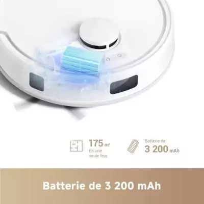 Aspirateur Robot Dreame MOVA E20: Puissance d'Aspiration de 5 000 Pa