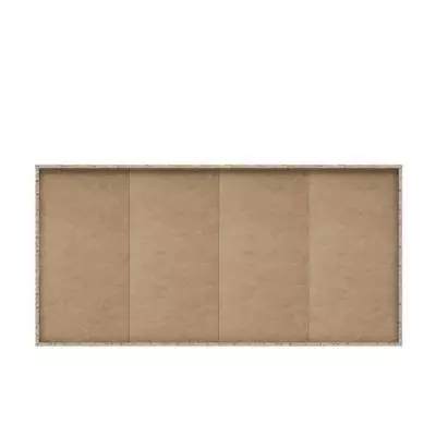 Buffet PILVI 4 portes 2 tiroirs Blanc mat - Eco-friendly FSC®