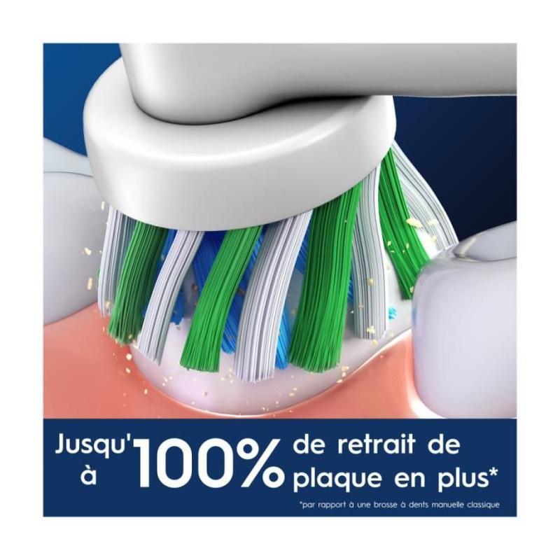 BROSSETTES Oral-B Pro Cross Action, Pack De 3 - Dimensions: 22x7x2 cm
