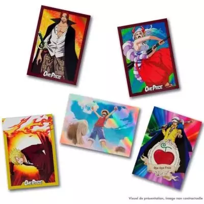 Blister PANINI One Piece TC 25e Anniversaire - 5 pochettes - 2 cartes E.L.