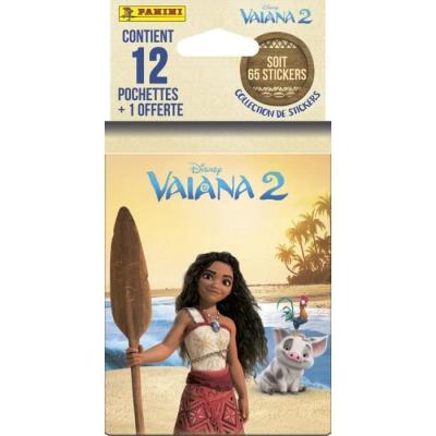 Blister PANINI Vaiana 2 - 12 pochettes + 1 offerte