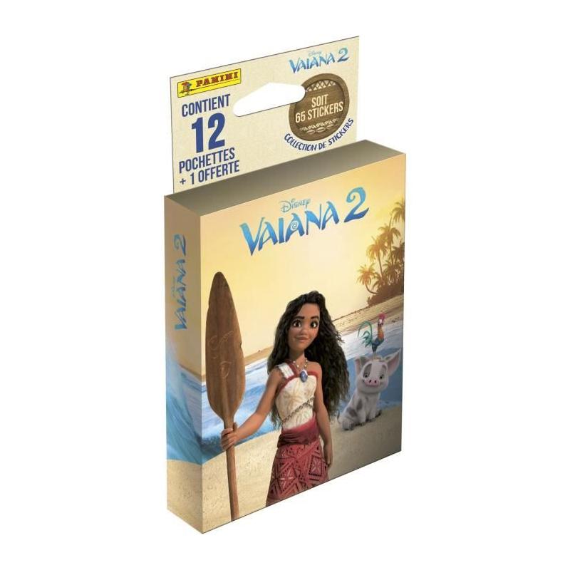 Blister PANINI Vaiana 2 - 12 pochettes + 1 offerte