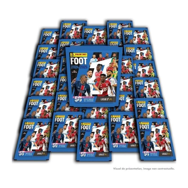 Boîte métal PANINI Foot Ligue 1 2024-2025 - McDonald's - 84 stickers