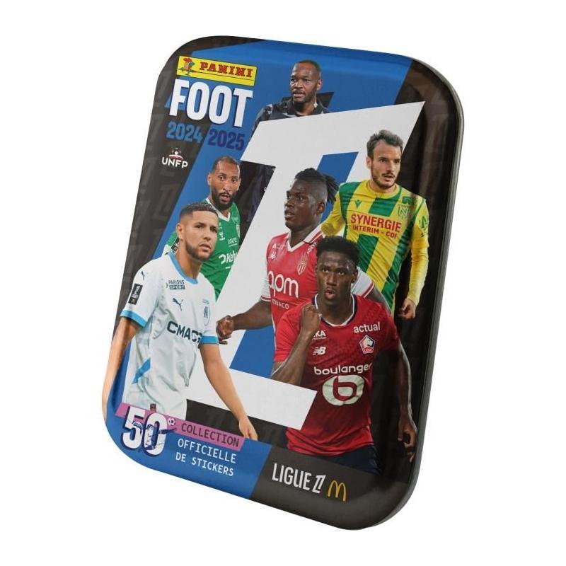 Boîte métal PANINI Foot Ligue 1 2024-2025 - McDonald's - 84 stickers