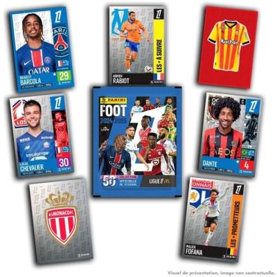 Boîte métal PANINI Foot Ligue 1 2024-2025 - McDonald's - 84 stickers