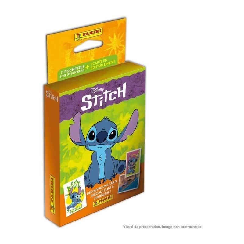 Blister PANINI Stitch - 11 pochettes - 55 stickers
