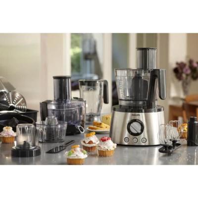 Robot de cuisine 6-en-1 Philips HR7778/00 - 1300W - 3,4L - Inox
