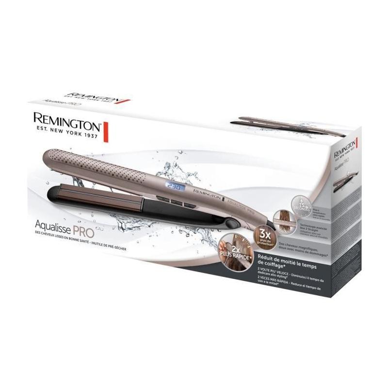 Lisseur REMINGTON S7972 Aqualisse PRO - 230° max - 10 températures