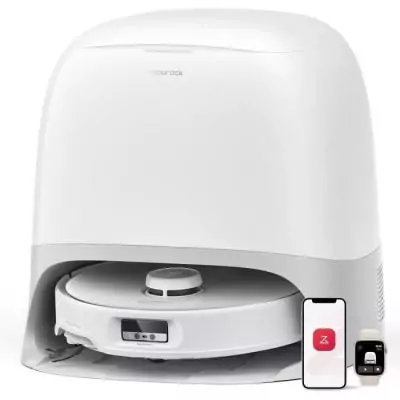 ROBOROCK QREVO CURV - Robot Aspirateur Laveur 18500 Pa
