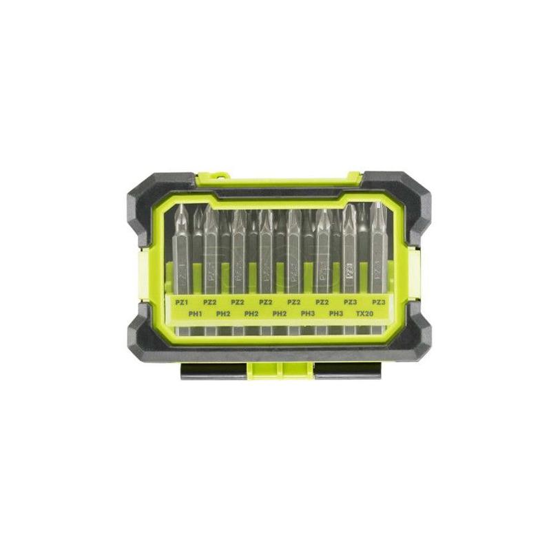 Coffret antichocs RYOBI 15 accessoires vissage mixtes - RAK15MSD