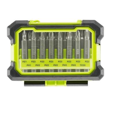 Coffret antichocs RYOBI 15 accessoires vissage mixtes - RAK15MSD