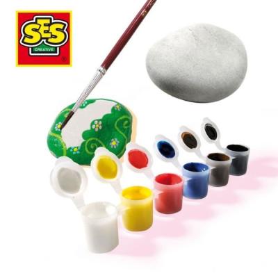 Peinture pierre créative SES: jeu de peinture amusant