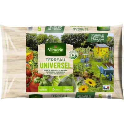 Terreau Universel VILMORIN 5 L - Plus responsable et Made in France!
