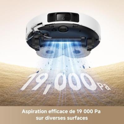 Aspirateur Robot MOVA P50 Ultra: Nettoyage puissant, coin à bord