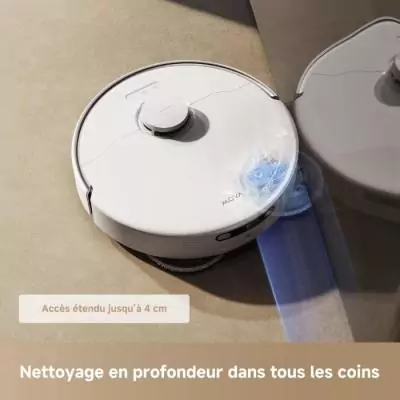 Aspirateur Robot MOVA P50 Ultra: Nettoyage puissant, coin à bord