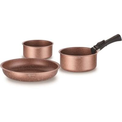 Ensemble de cuisine Arthur Martin AM5865 - 18 pièces - Poignée amovible