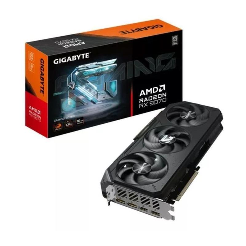 Carte graphique GIGABYTE Radeon RX 9070 GAMING OC 16 Go - Performances gaming ultimes