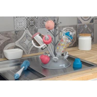 Egoutte Biberons arbre gris - Organisation pratique pour biberons