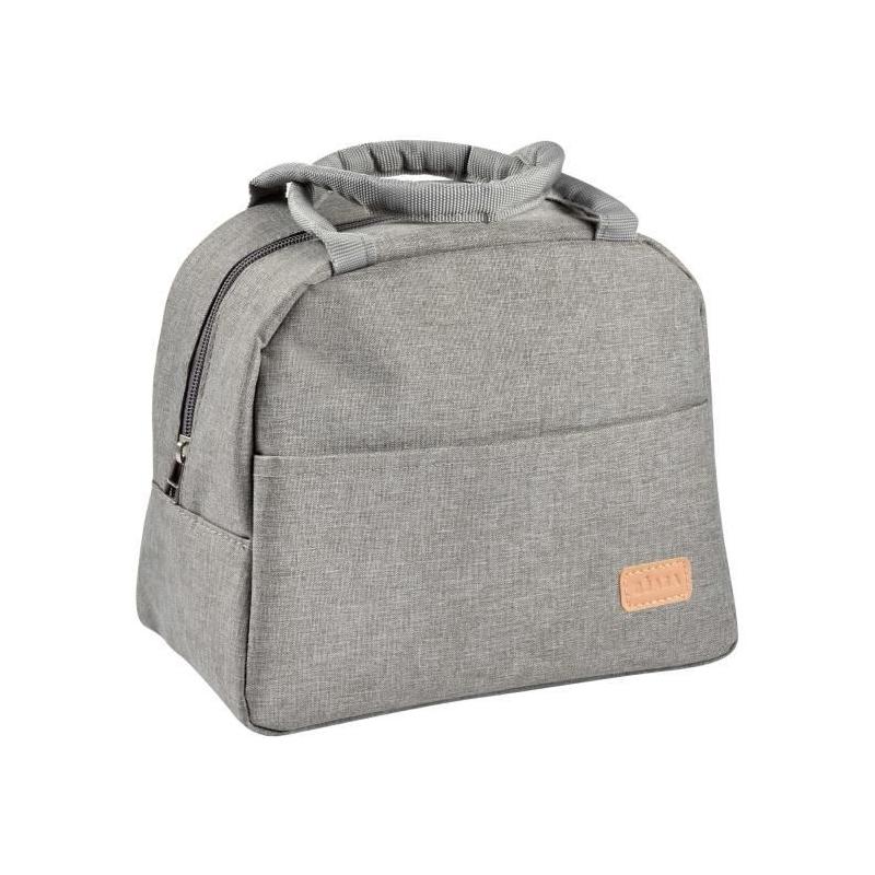 Sac Repas isotherme Gris Chiné BEABA - Conservation Repas