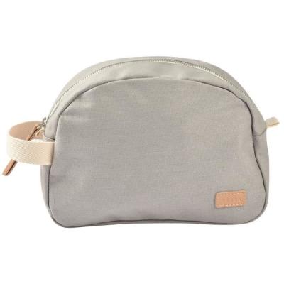Trousse de toilette bébé BEABA en canvas gris perle