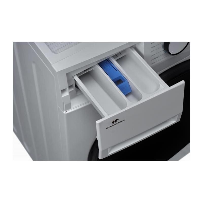 Lave-linge hublot 12kg - Classe A - Moteur induction - Silver