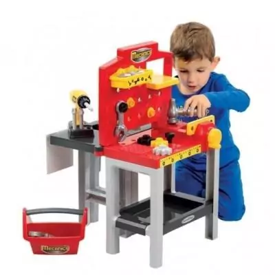 Établi bricolage modulable Ecoiffier - Made in France - 32 pcs