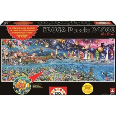 Puzzle La Vie 24000 Pièces - EDUCA - Tableaux et peintures - Multicolore