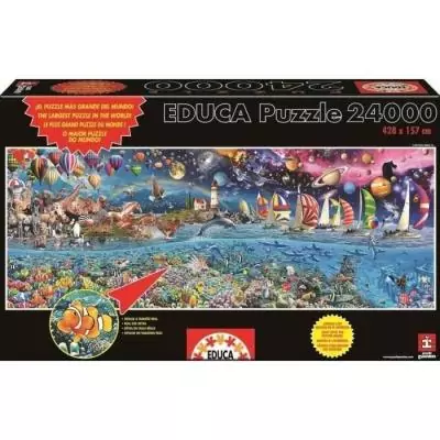 Puzzle La Vie 24000 Pièces - EDUCA - Tableaux et peintures - Multicolore