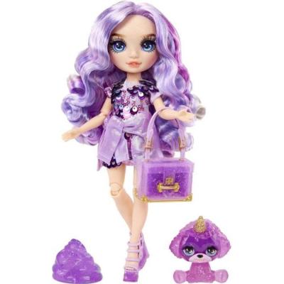 Doll Rainbow High avec Slime et Animal de Compagnie - Violet