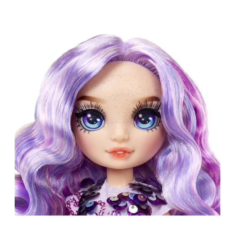 Doll Rainbow High avec Slime et Animal de Compagnie - Violet