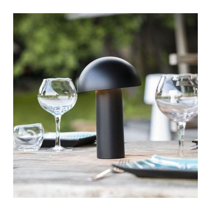 Lampe de table sans fil LUMISKY TOD BLACK - Pratique et élégante