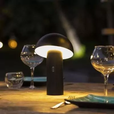Lampe de table sans fil LUMISKY TOD BLACK - Pratique et élégante