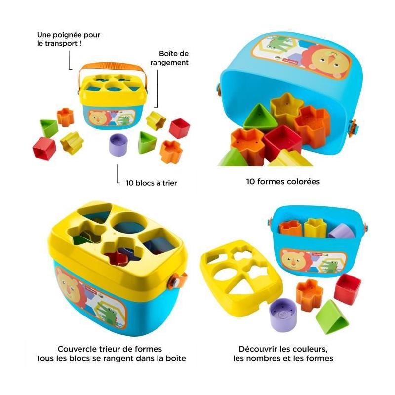 Fisher-Price Mon Trieur de Formes - Jouet d'éveil compact