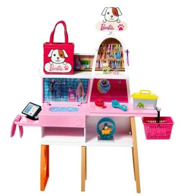 Découvrez BARBIE Barbie et son Animalerie : Dimensions du colis 33x40x8 cm