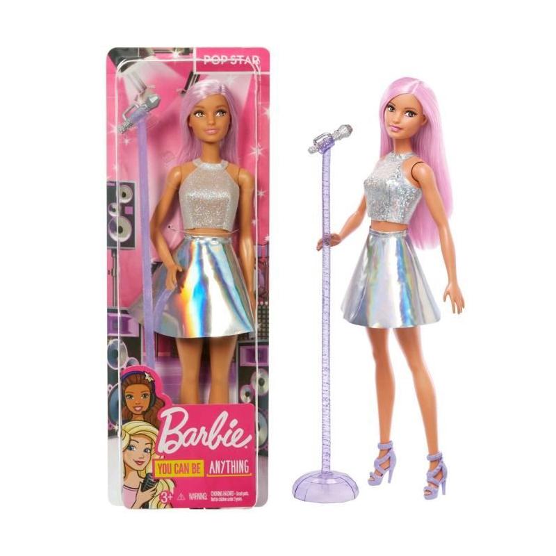 BARBIE Poupée Pop Star JCW42 - Idéal pour les petites stars!