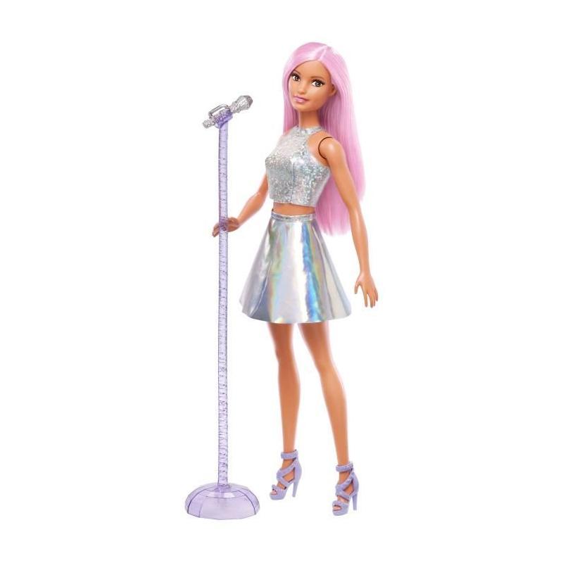 BARBIE Poupée Pop Star JCW42 - Idéal pour les petites stars!