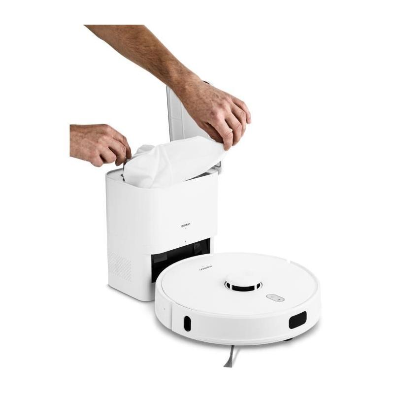 Aspirateur Robot MEDION X41 SW+ avec Vidage Automatique
