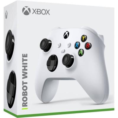 Manette Xbox sans fil Robot White - Dimensions compactes 