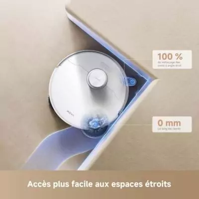 Aspirateur Robot MOVA P50 Pro Ultra avec Station - 19 000 Pa - Brosse anti-enchevêtrement