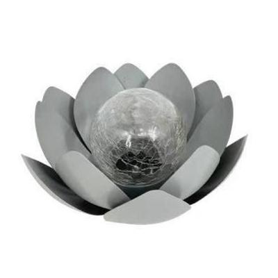 Décoration lumineuse extérieure: Nénuphar solaire GALIX - 25 cm - 7 Lumens