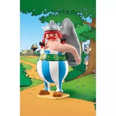 Playmobil 71983 Astérix : Obélix et son ménhir - Figurine miniature univers miniaturisé