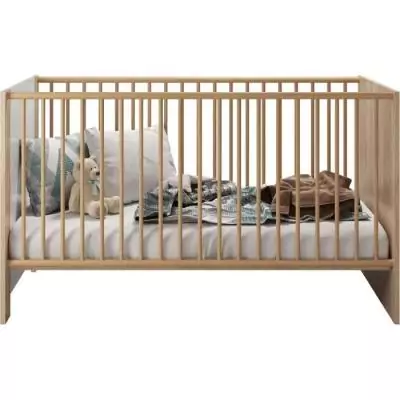 Ensemble chambre bébé PIA - Chêne Sonoma et Blanc - Éco responsable