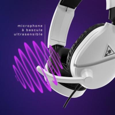 Casque gaming multi-plateforme Turtle Beach - Recon 70X Blanc