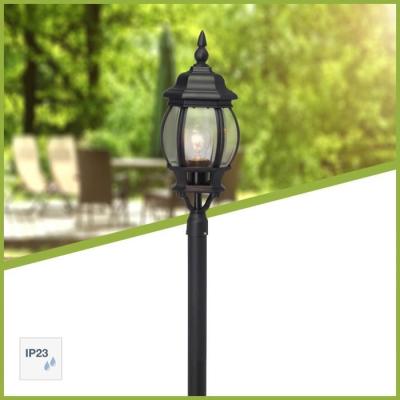 Lampe de jardin ISTRIA - Élégance en noir - Livraison compacte