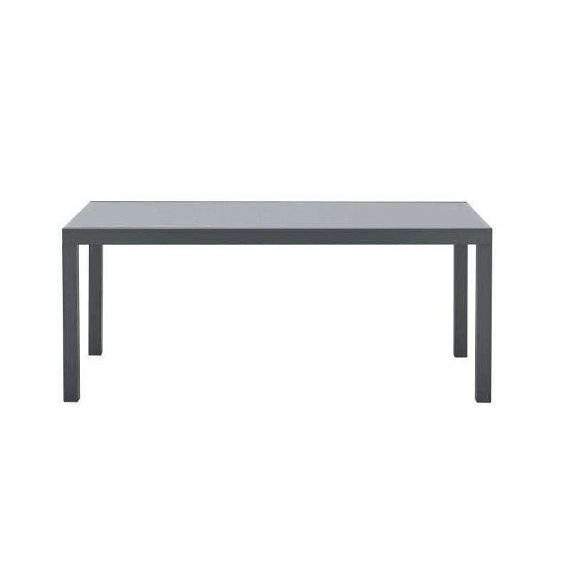 Ensemble repas de jardin extensible 6-8 pers. - Gris