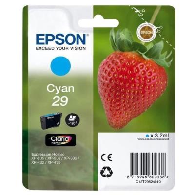 Cartouche d'encre EPSON T2982 cyan - Fraise (C13T29824012)