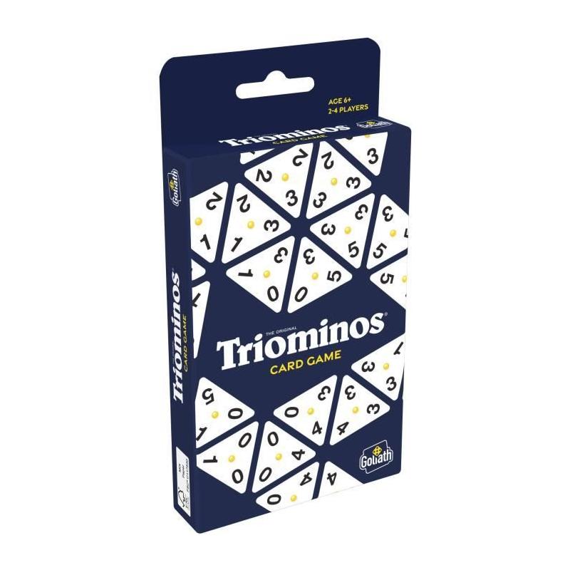 Triominos Card game - Jeu de société pour petits et grands - GOLIATH