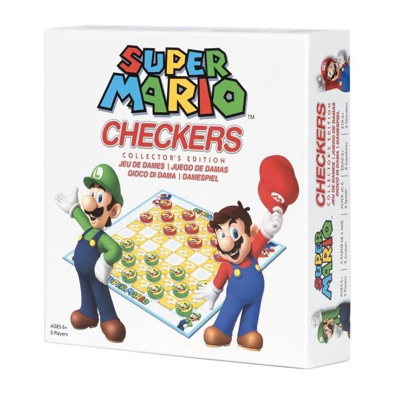 Super Mario Checkers - Un jeu de société passionnant!